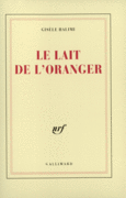 Couverture Le lait de l'oranger ()