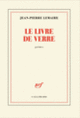 Couverture Le livre de verre (Jean-Pierre Lemaire)