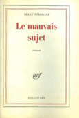 Couverture Le mauvais sujet ()