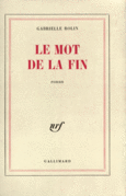 Couverture Le Mot de la fin ()
