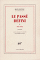 Couverture Le Passé défini (Jean Cocteau)