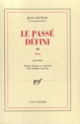 Couverture Le Passé défini (Jean Cocteau)