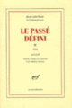 Couverture Le Passé défini (Jean Cocteau)