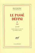 Couverture Le Passé défini ()