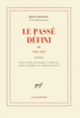 Couverture Le Passé défini (Jean Cocteau)