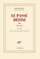 Couverture Le Passé défini (Jean Cocteau)