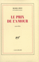 Couverture Le Prix de l'amour (Michel Déon)