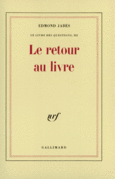 Couverture Le retour au livre ()