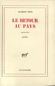 Couverture Le Retour au pays (Jacques Bens)