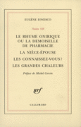 Couverture Le Rhume onirique ou La demoiselle de pharmacie – La Nièce-épouse – Les connaissez-vous? – Les Grandes chaleurs ()