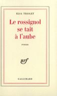 Couverture Le rossignol se tait à l'aube ()