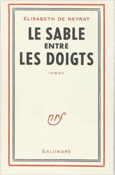 Couverture Le Sable entre les doigts ()