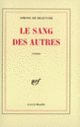 Couverture Le Sang des autres (Simone de Beauvoir)
