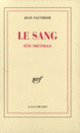 Couverture Le Sang (Jean Vauthier)