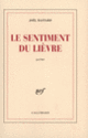 Couverture Le sentiment du lièvre (Joël Bastard)
