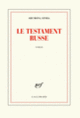 Couverture Le testament russe (Shumona Sinha)