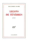Couverture Leçons de ténèbres ()