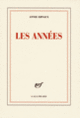 Couverture Les années (Annie Ernaux)