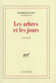 Couverture Les arbres et les jours (Jacques de Bourbon Busset)