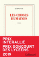 Couverture Les choses humaines (Karine Tuil)