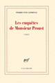 Couverture Les enquêtes de Monsieur Proust (Pierre-Yves Leprince)