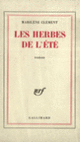 Couverture Les Herbes de l'été (Marilène Clément)