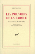 Couverture Les Pouvoirs de la Parole ()