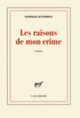 Couverture Les raisons de mon crime (Nathalie Kuperman)