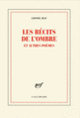 Couverture Les récits de l'ombre et autres poèmes (Lionel Ray)