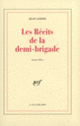 Couverture Les Récits de la demi-brigade (Jean Giono)