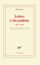 Couverture Lettres à Alexandrine (Émile Zola)