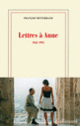 Couverture Lettres à Anne (François Mitterrand)
