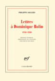 Couverture Lettres à Dominique Rolin ()