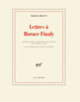 Couverture Lettres à Horace Finaly (Marcel Proust)