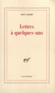 Couverture Lettres à quelques-uns (Paul Valéry)