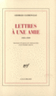 Couverture Lettres à une amie (Georges Clemenceau)