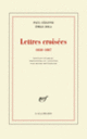 Couverture Lettres croisées (Paul Cézanne,Émile Zola)