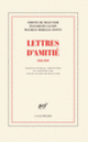 Couverture Lettres d'amitié (Simone de Beauvoir,Élisabeth Lacoin,Maurice Merleau-Ponty)