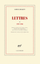 Couverture Lettres (Samuel Beckett)