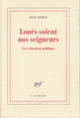 Couverture Loués soient nos seigneurs (Régis Debray)