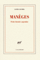 Couverture Manèges (Laura Alcoba)