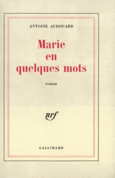 Couverture Marie en quelques mots ()
