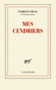Couverture Mes cendriers (Florence Delay)