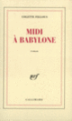 Couverture Midi à Babylone (Colette Fellous)