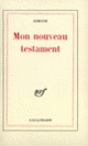 Couverture Mon nouveau testament ( Simone)