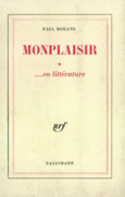 Couverture Monplaisir... en littérature ()