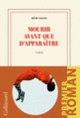 Couverture Mourir avant que d'apparaître (Rémi David)