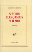 Couverture N'écris plus jamais sur moi ()