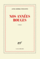 Couverture Nos années rouges (Anne-Sophie Stefanini)
