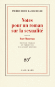 Couverture Notes pour un roman sur la sexualité/Parc Monceau ()